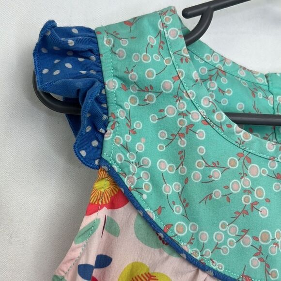 Matilda Jane Apple print tunic and ruffled short bundle EUC size 4 - Picture 3 of 15